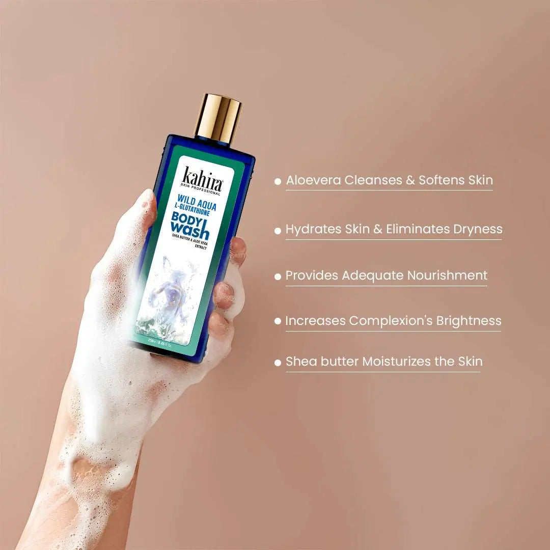 Make Your Skin Feel Pampered With This L-Glutathione Body Wash